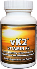 Vitamin Supplement MK-4 + MK-7 – Supports Bone &amp Cardiovascular Health – D3 Companion – 60 Capsules (1)