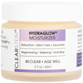 CLEARSTEM - HYDRAGLOW Stem Cell Moisturizer - Bakuchiol + Squalene - Youthful Skin Face Moisturizer - All Skin Types - Facial Skin Care Products - Gluten Free Cruelty Free - 2 fl oz / 60ml