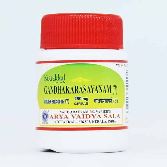 Kottakkal Gandhakarasayanam (7) 250 mg Capsule