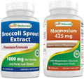 Best Naturals Broccoli Sprouts Extract 1000 mg &amp Magnesium Glycinate 425 mg