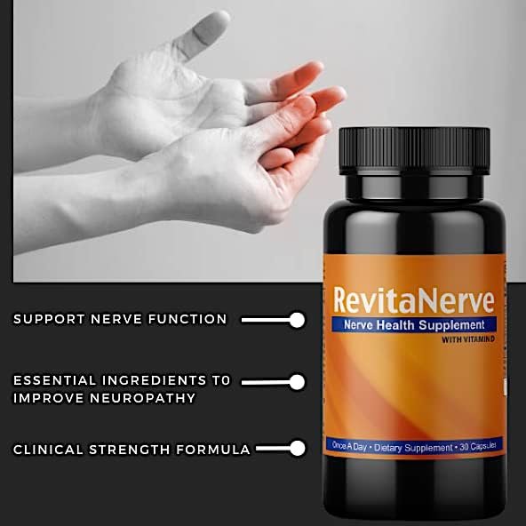 Nerve Support Supplement with 300mg Alpha Lipoic Acid Vitamin D3 Vitamin B1 B2 B6 B12 &amp Magnesium Glycinate One-per-Day Neuropathy Supplement – Daily Nutrient Blend 30 Capsules