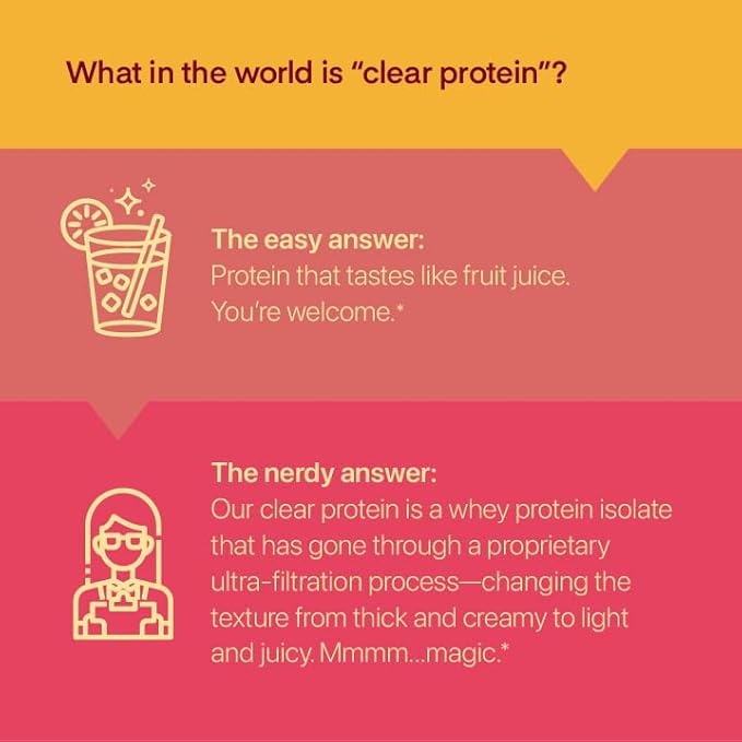Oath Nutrition Clear Whey Isolate Protein Powder Coconut Colada 20g Complete Protein per Serving No Added Sugar Grass-Fed 21 Servings