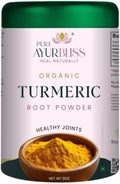 100% Organic Turmeric Powder for Daily Balance with Curcumin for Joint Health Immune Support and Gut Wellness Ayurvedic Superfood for Cooking Golden Milk DIY Masks - 8oz Tin Box