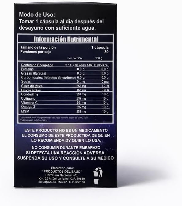 Ultra Advance Black Garlic Supplement 30 Capsules with Collagen Omega 3 Glucosamine Turmeric MSM &amp Vitamin C Daily Wellness Formula