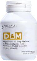 D&ampM 1 Pack 30 Count Skincare Support Supplement - Helps Digestion and Energy Production Maintains a Healthy Body Improves Skin Quality with Folic Acid Vitamin B1 B2 B7