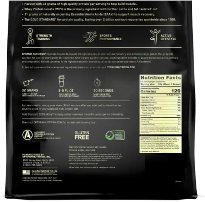 Nutrition Gold Standard 100% Whe'y Protein Powder Extreme Milk Chocolate Bundle with Scoop 5.64 lb Pack of 1