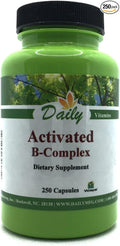 Daily Manufacturing Activated B-Complex (Activated Forms of Multi B Vitamins) 250 Capules