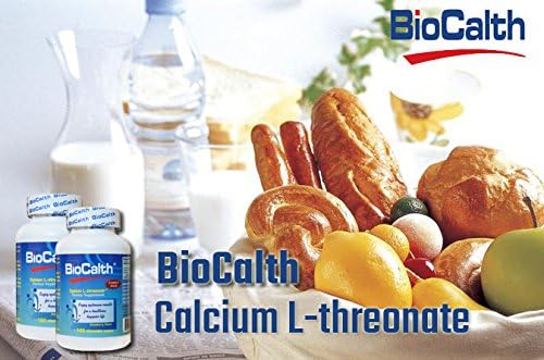 The Only Calcium with 3 U.S. Patents ——BioCalth Calcium L-threonate 180 Chewable Tablets Family Pack with GREAT VALUE!