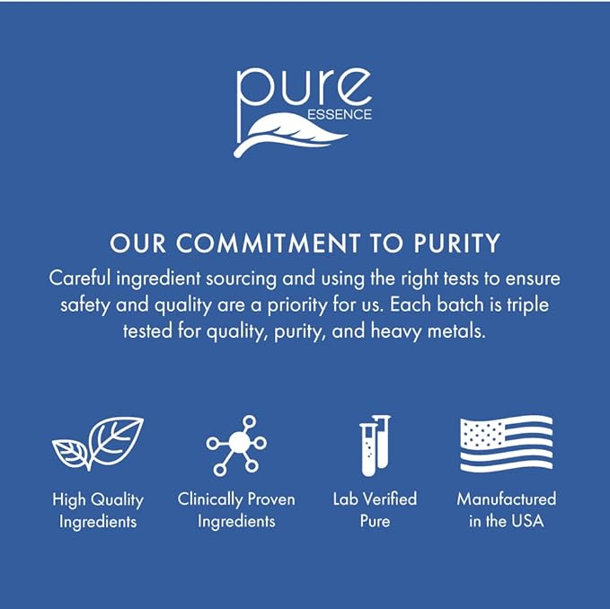 Ionic Fizz Calcium Plus by Pure Essence - Perfect Calcium/Magnesium Ratio with Vitamin A B C D and Potassium Strong Bones - Mixed Berry - 14.82 oz