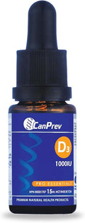 CanPrev D3 Drops 1000iu mct Oil Base 0.5 Ounce