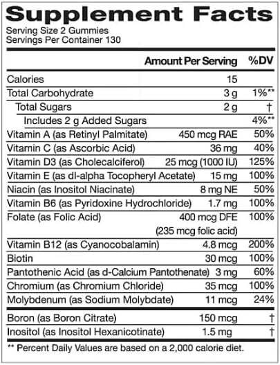 Adult Multivitamin Gummies (260ct.)