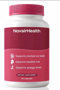 Ferrin Supplement - Daily Iron Support Capsules with Iron Bisglycinate Lactoferrin Vitamin C B12 and Gentle Absorption(1)