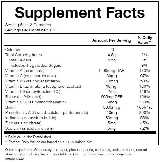 Womens Multivitamin Gummies All in One Sugar Free Multi and Omegas Gummies - 300 Gummies 5 Pack