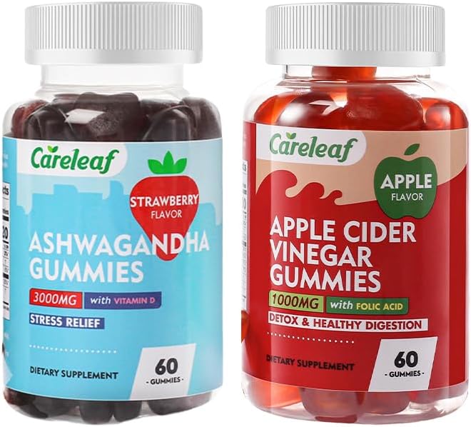 Vegan Ashwagandha Gummies with Apple Cider Vinegar Gummies