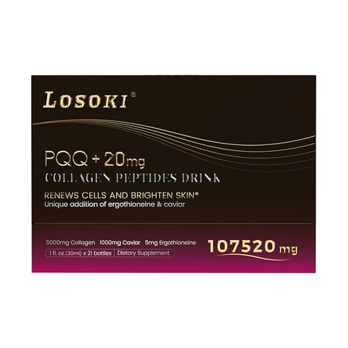 Losoki PQQ Collagen Peptides Drink