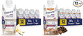 Ensure Max Protein Nutrition Shake with 30g Protein 1g Sugar High Protein Shake French Vanilla &amp Cafe Mocha Liquid 11 fl oz (Pack of 12) Bundle