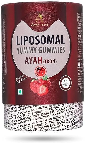 Avenze's Liposomal Yummy Gummies Ayah (Iron)