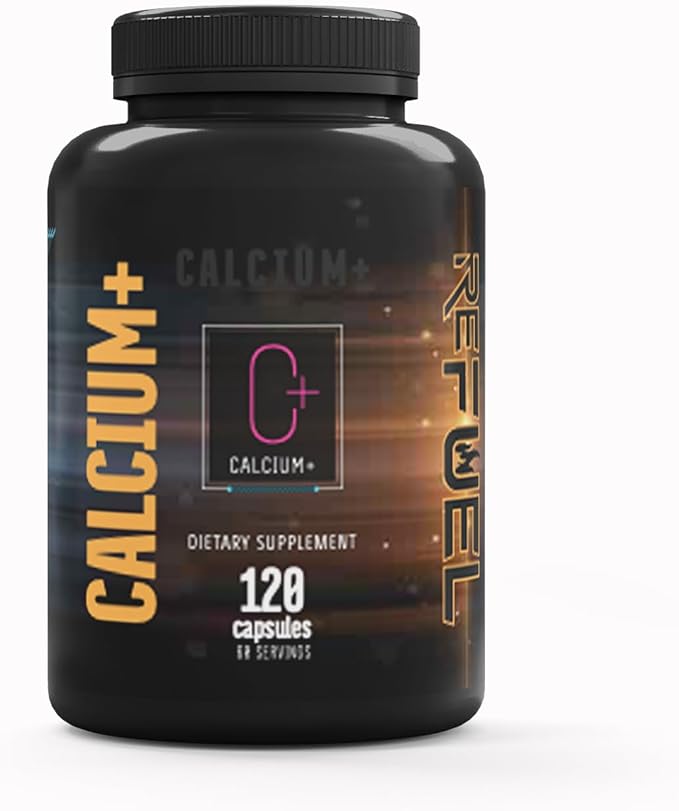 ReFUEL Calcium+ Dietary Supplement Capsules 120 Capsules 60 Servings