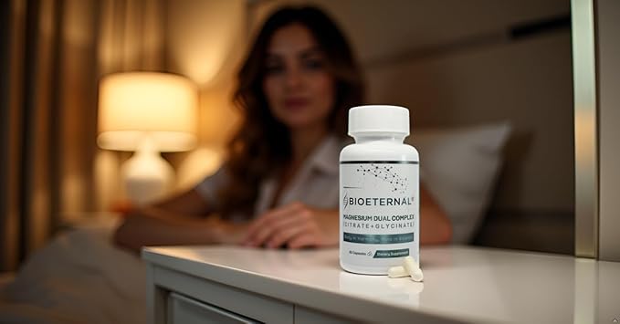 Magnesium Dual Complex Citrate + Glycinate Formula 60 Capsule 600 MG