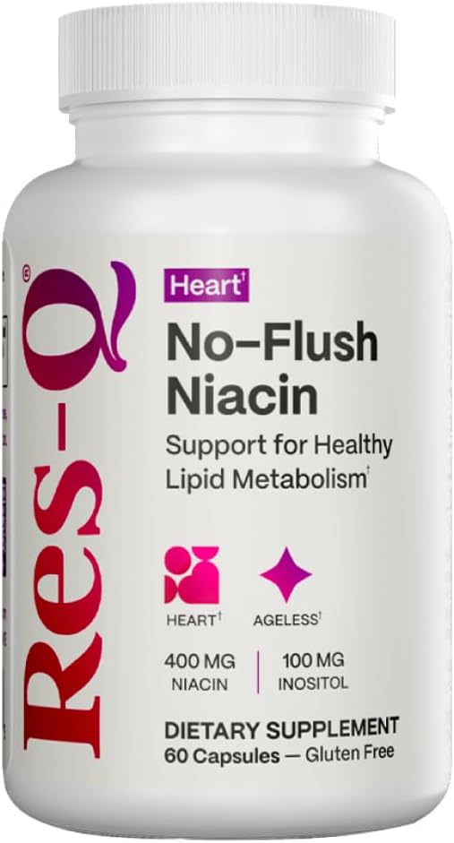 Res-Q No-Flush Niacin (Formerly HDL+)