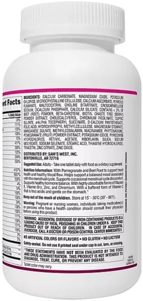 Advanced Women's Multivitamin Tablets 275 ct