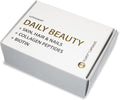 Supersmart - Daily Beauty (Patented &amp High Potency) - with Verisol Collagen Peptides Hyaluronic Acid Soluble Keratin Biotin | Non-GMO &amp No fillers &amp Gluten Free - 60 Flofit Capsules