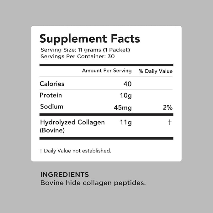 AMANDEAN Collagen Peptides Bundle. 1kg &amp Stick Packs. Grass-Fed Enzymatically Hydrolyzed Type 1 &amp 3. Protein with 18 Amino Acids for Healthy Skin Hair Nails. Easy to Mix Unflavored Non-G