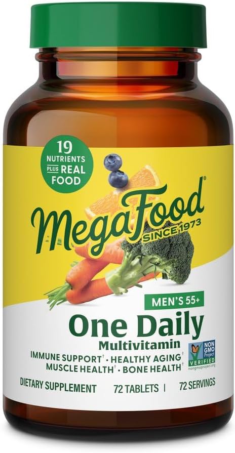 Megafood Men's 55+ One Daily Multivitamin 72 Ct