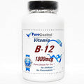 B-12 Vitamin 1000mcg // 100 Capsules // Pure // by PureControl Supplements