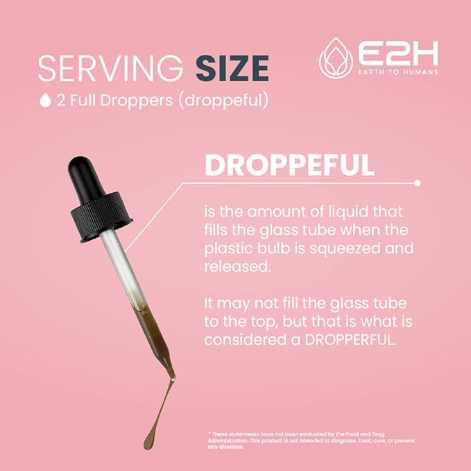E2H Breastfeeding Supplement and Lactation Support - Liquid Lactation Supplement - Contains Fenugreek Milk Thistle Fennel and More - No Alcohol - Vegan - 2 Fl Oz