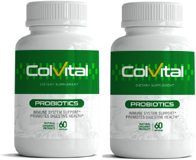 Colvital | Probiotics | Cultured in Immune-Boosting Fruits Vegetables &amp Herbs | Natural Probiotics | Bottle 60 Capsules | Immune System Support | ImprovedFormula (3)