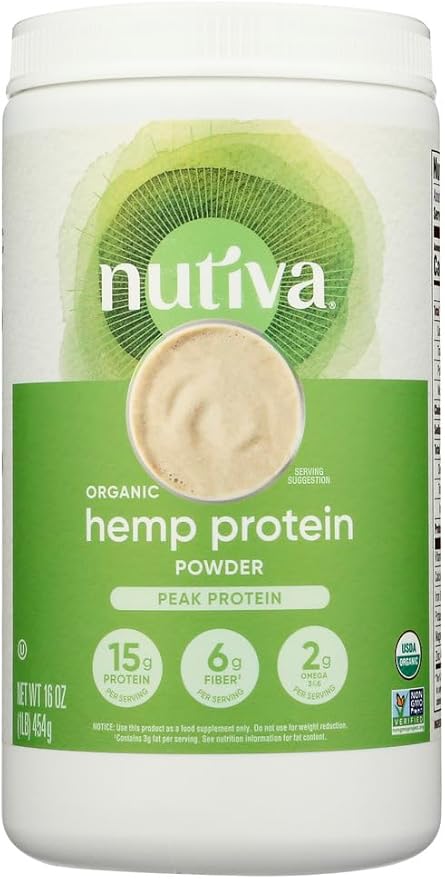 Nutiva Hemp Protein 15g Org