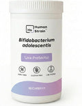 Human Strain Bifidobacterium Adolescentis Probiotic | Fewer Urgent Bowel Movements Reduced Bloating/Gas &amp Digestion Support | Clinically Studied Synbiotic | 30ct (30 Day Supply)