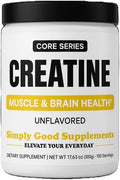 | Micronized Creatine Monohydrate Powder 5g | Boost Strength Recovery &amp Brain Function | Pure &amp Unflavored | 100 Servings
