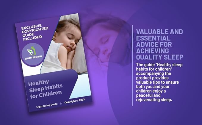 Vegetarian Melatonin Gummies for Kids Sleep Support 60 (2 Pack) Bundle with Exclusive Healthy Sleep Habits for Children - Better Light&ampSpring Guide (3 Items)
