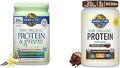 Garden of Life Raw Organic Protein &amp Greens Vanilla - Vegan Protein Powder for Women and Men &amp Vegan Protein Powder - 22g Raw Plant Protein BCAAs Probiotics &amp Digestive Enzymes