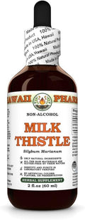 Milk Thistle (Silybum marianum) Dry Seed Glycerite All Natural Vegan Lab Tested Alcohol-Free Liquid Extract - 2 fl.oz