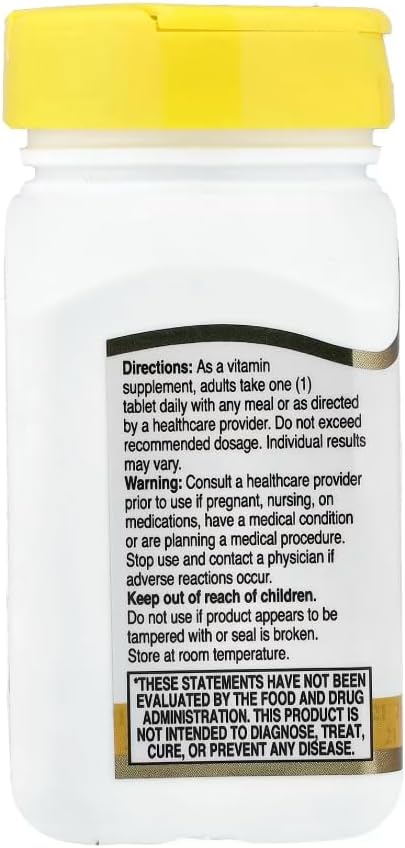 21st Century B-12 1000Mcg Prolonged Release Tablets 110 Count (6 Pack)