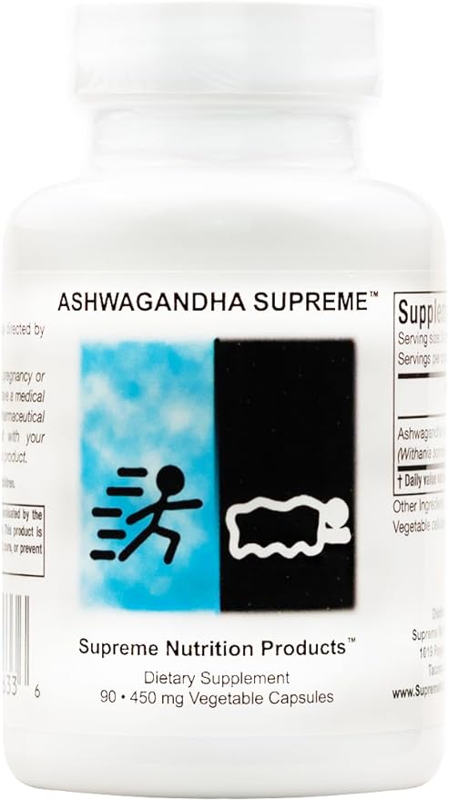 Supreme Nutrition Ashwagandha Supreme 90 Pure Ashwagandha Vegetarian Capsules