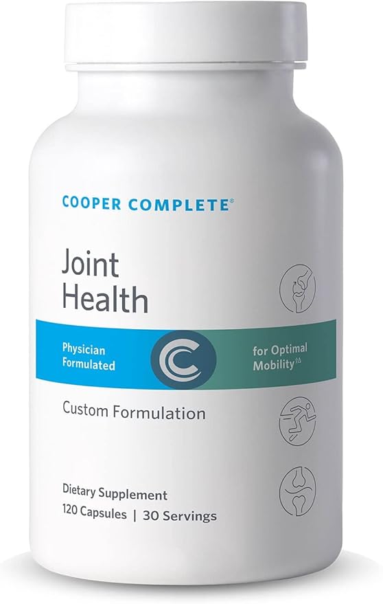 Cooper Complete - Joint Health Supplement - Capsule Contains:Glucosamine Chondroitin Gelatin Bromelain and Magnesium-30 Day Supply Pack of 1