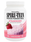 NaturesPlus SPIRU-TEIN Strawberry - 4.5 lbs - Plant-Based Protein Shake - Non-GMO Vegetarian Gluten Free - 60 Servings