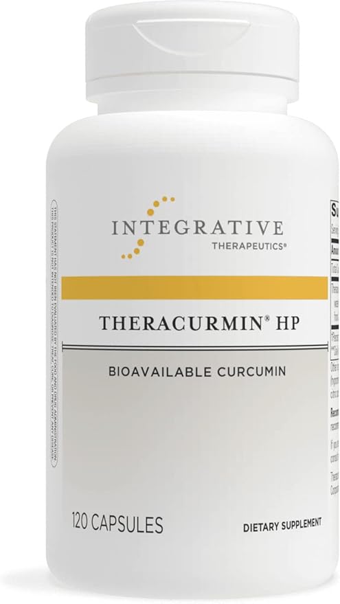 Integrative Therapeutics Bundle with Active B-Complex 60 Capsules &amp Theracurmin HP 120 Capsules - Active B-Complex to Support Energy Metabolism* - Theracurmin That's 27x More Bioavailable*
