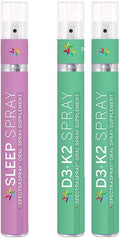 Spectraspray Sleep &amp Wellness Support Bundle – Sleep Spray &amp Vitamin D3 + K2 Oral Spray (2-Pack)