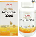 Hi Well Premium Propolis 3200 Flavonoid 96mg 250VegeCapsules