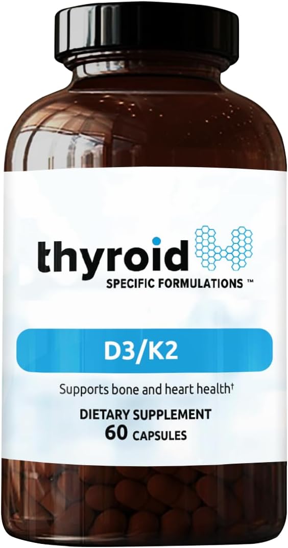 D3/K2 Vitamin Complex with GG | High-Absorption Vitamin D3 5000 IU + Vitamin K2 MK-4 + MK-7 | Supports Bone Strength Heart Health and Immune Balance | 60 Capsules
