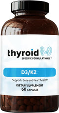 D3/K2 Vitamin Complex with GG | High-Absorption Vitamin D3 5000 IU + Vitamin K2 MK-4 + MK-7 | Supports Bone Strength Heart Health and Immune Balance | 60 Capsules