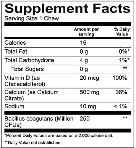 BariatricPal 30-Day Bariatric Vitamin Bundle (Multivitamin ONE 1 per Day! Capsule with 18mg Iron and Calcium Citrate Soft Chews 500mg with Probiotics - French Caramel Vanilla)