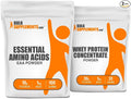 BULKSUPPLEMENTS.COM EAA Powder 1kg + Whey Protein Concentrate 1kg Bundle