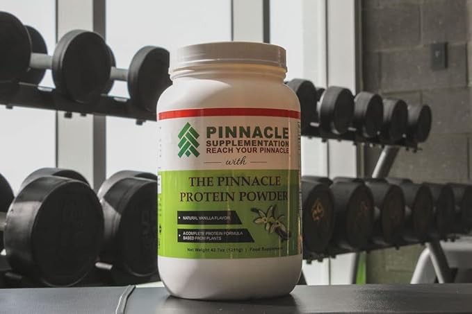Pinnacle Vegan Vanilla Plant Protein Powder 31g Pea &amp Rice Protein Keto Low Carb Sugar Free Gluten Free Lactose Free Dairy Free Protein Powder Without Artificial Sweeteners 30 Servings