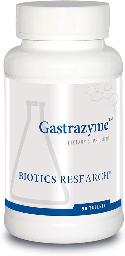 Biotics Research Gastrazyme &amp GI Resolve –Digestive &amp Gut Lining Support – Vitamin U Chlorophyllins Gamma Oryzanol L-Glutamine Zinc Carnosine &amp Botanicals – Gastrointestinal Health- 90